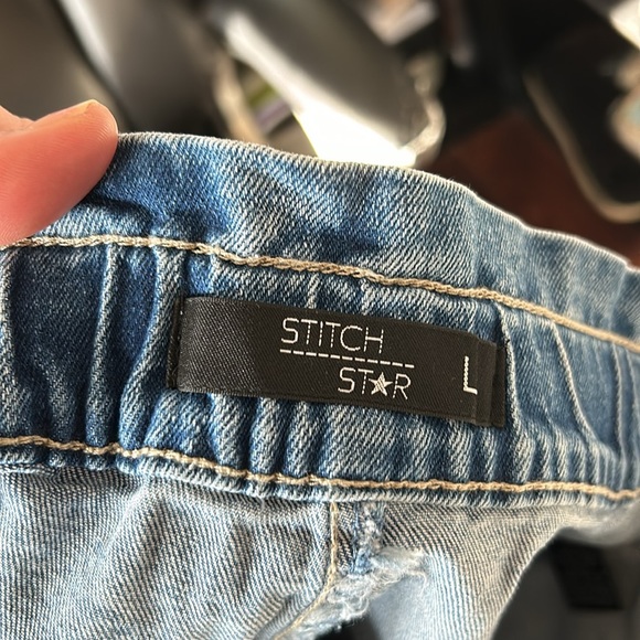 High rise paper bag shorts - Picture 7 of 9